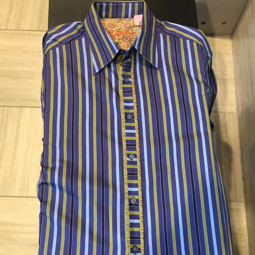 Robert Graham striped dress shirt
